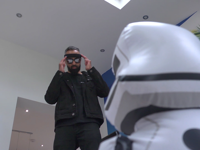 Remote to Mind Storm Trooper